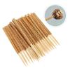 Zerodeko 30pcs Candy Apple Sticks Rhinestones Bamboo Cake Pop Picks for Decorations Apples Candy Sticks view 4