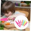 ABOOFAN Safe Easy to Use Boys and Girls Fruit Vegetable Scissors Plastic Reusable Cutter for Toddlers view 2