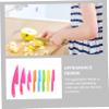 ABOOFAN Safe Easy to Use Boys and Girls Fruit Vegetable Scissors Plastic Reusable Cutter for Toddlers view 3
