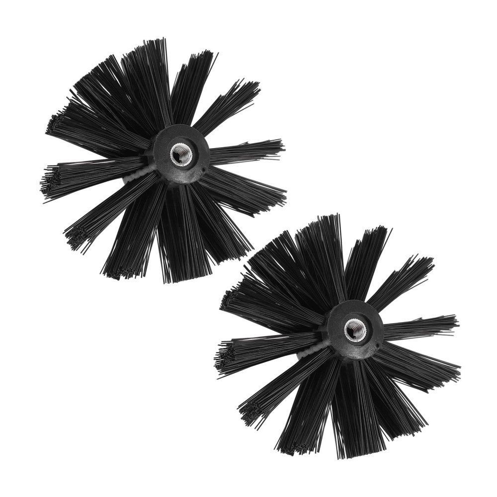 Cabilock 4pcs Duct Brush Replacement for Dryer Vent and Chimney Cleaning Flexible Brush for Easy Lint Removal and Enhanced Dryer Performance