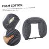 Levemolo U-Shaped Neck Pillow for Travel Soft Foam Support Cushion for Airplane Car Breathable Cotton Cover for Proper Alignment view 2