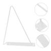 PRETYZOOM 3pcs Vinyl Record Wall Mount Triangular Magazine Display Rack for Home Office Space-saving Storage Holder for Albums and Books Easy to Install view 3