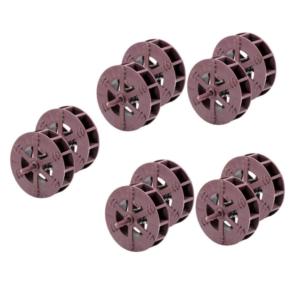 Cabilock 10pcs Rotating Water Wheels for Feng Shui Fountain Water Wheel Decor for Indoor Fountains Aquariums Desktop Gardens Energy Efficient Waterfall Ornaments Create Cheerful Atmosphere