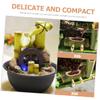 Cabilock 10pcs Rotating Water Wheels for Feng Shui Fountain Water Wheel Decor for Indoor Fountains Aquariums Desktop Gardens Energy Efficient Waterfall Ornaments Create Cheerful Atmosphere view 2