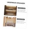 Cabilock Panty Drawer Organizer Women Closet Underwear Box Home Underwear Storage Holder view 4