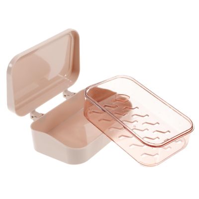 Cabilock Soap Container Box for Bar Soap Creative Bathroom Accessory Simple Design with Drainage Versatile Holder for Kitchen and Shower Use