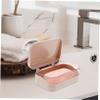 Cabilock Soap Container Box for Bar Soap Creative Bathroom Accessory Simple Design with Drainage Versatile Holder for Kitchen and Shower Use view 4