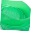 Cabilock Kitchen Compost Bin Lid Plastic Food Waste Bucket for Indoor Use Composting Container for Kitchen Handle for Wet Dry Separation view 2