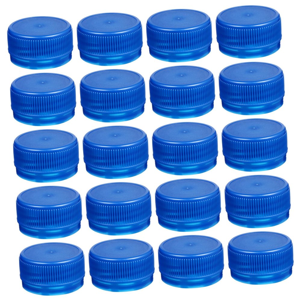ABOOFAN 2sets Plastic Drink Bottle Covers Spring Water Bottle Diy Caps for Boys and Girls (dark) 100pcs*2