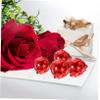 Zerodeko Candy Paper Sheets 100pcs Red Aluminum Foil 20x20cm Packing Foil for Wedding Bbq Tea Kitchen Use view 4
