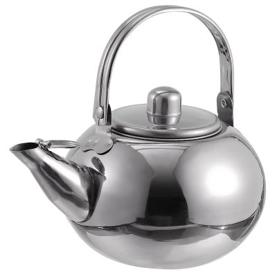ABOOFAN Stainless Steel Tea Kettle with Removable Infuser Teapot with Handle for Home Hotels Restaurants