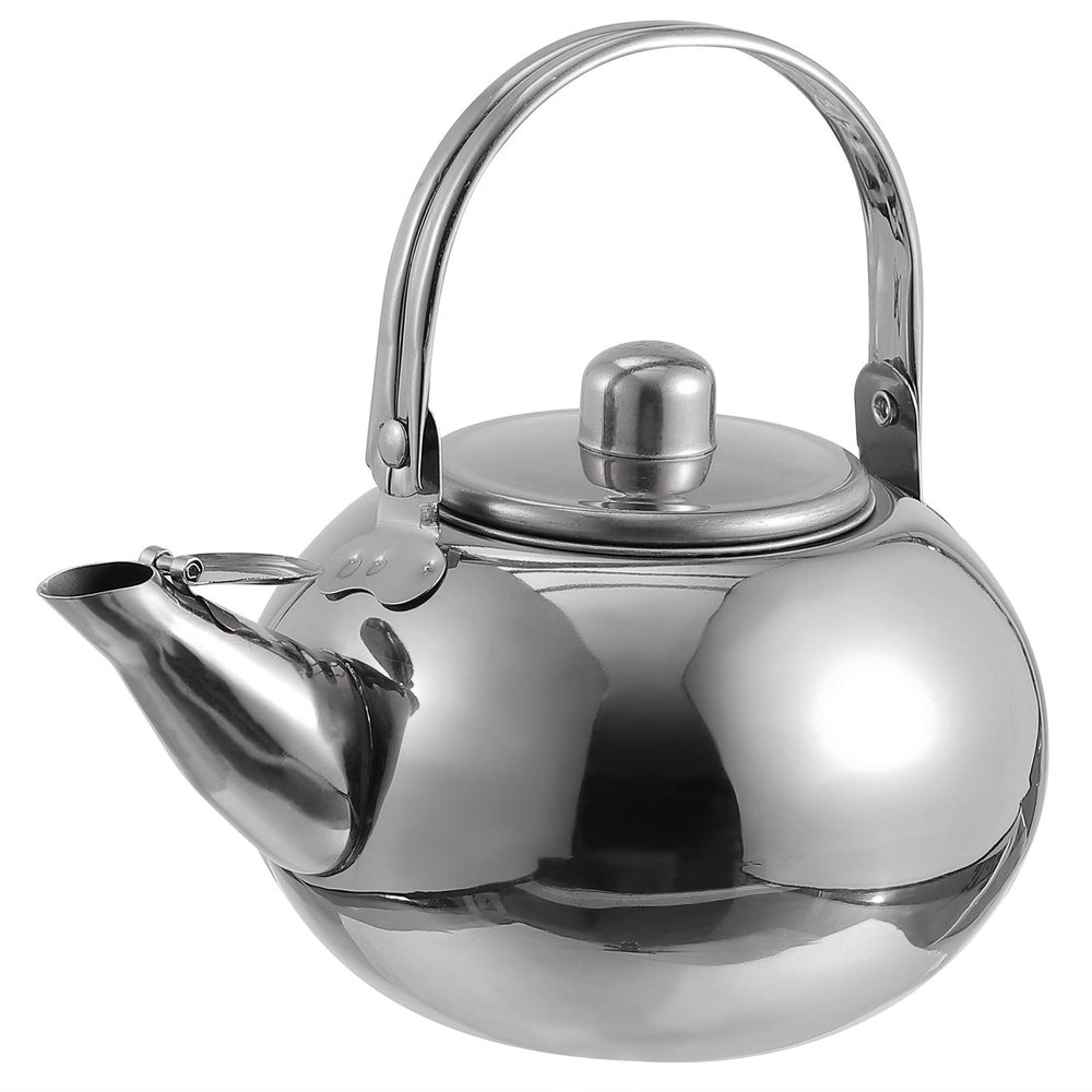 ABOOFAN Stainless Steel Tea Kettle with Removable Infuser Teapot with Handle for Home Hotels Restaurants