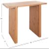 SAFAVIEH Home Collection Buckley Brown Dining Table view 3