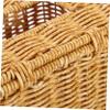 Cabilock Imitation Rattan Tissue Box Tissue Paper Home Office Decor Paper Box Holder view 2
