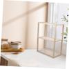 Cabilock Tabletop Makeup Organizer Detachable Cosmetics Storage Rack for Desktop Space-Saving Display Shelf for Bedroom Office and Bathroom Decor Strong Bearing Capacity Easy to Use view 2