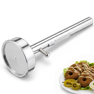 OUNONA Meatball Scoop Maker Tool Aluminum Meat Ball Press Mold for Quick Even Meatballs Kitchen Gadget for Homemade Meatballs Shrimp Balls Rice Balls Falafel