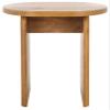 SAFAVIEH Home Collection Syura Modern Natural Ribbed Accent Table for Living Room Bedroom view 1