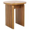 SAFAVIEH Home Collection Syura Modern Natural Ribbed Accent Table for Living Room Bedroom view 4