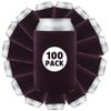 100 Pcs Bulk Blank High Quality Collapsible Can Coolers - Perfect For Sublimation Printing, HTV, Screen Printing or DIY Crafts (Eggplant) view 1