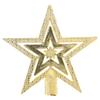 10cm PVC Star Treetop for Christmas Tree Decoration view 1