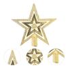 10cm PVC Star Treetop for Christmas Tree Decoration view 2