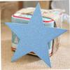 ABOOFAN 80pcs Glittering Star-Shaped Decorative Ornaments for Birthday Parties Showers and School Activities Five-Pointed Star Props for Festive Celebrations view 4