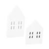 Abaodam 6pcs Artistic Mini House Slice Decorative Cabin for Christmas Home Bar Hotel view 3