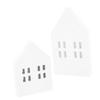 Abaodam 6pcs Artistic Mini House Slice Decorative Cabin for Christmas Home Bar Hotel view 4
