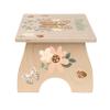 Step Stool for Toddlers- Personalized Wood Kids Step Stool with Name for Kitchen Sink, Bathroom, Potty Training, Toilet, Kitchen Sink- Sturdy and Safe- Made in USA by BloomOwl (Butterfly) view 2