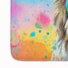 Caroline's Treasures Bearded Collie Hippie Dawg Memory Foam Kitchen Mat Machine Washable Anti-Fatigue Mat Cushion Comfort Bath Mat or Kitchen Rug view 4