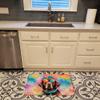 Caroline's Treasures Chocolate Labrador Hippie Dawg Memory Foam Kitchen Mat Machine Washable Anti-Fatigue Mat Cushion Comfort Bath Mat or Kitchen Rug view 2