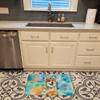 Caroline's Treasures Alaskan Malamute Hippie Dawg Memory Foam Kitchen Mat Machine Washable Anti-Fatigue Mat Cushion Comfort Bath Mat or Kitchen Rug view 2