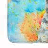 Caroline's Treasures Alaskan Malamute Hippie Dawg Memory Foam Kitchen Mat Machine Washable Anti-Fatigue Mat Cushion Comfort Bath Mat or Kitchen Rug view 4