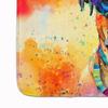 Caroline's Treasures Bullmastiff Hippie Dawg Memory Foam Kitchen Mat Machine Washable Anti-Fatigue Mat Cushion Comfort Bath Mat or Kitchen Rug view 4
