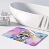 Caroline's Treasures French Bulldog Hippie Dawg Memory Foam Kitchen Mat Machine Washable Anti-Fatigue Mat Cushion Comfort Bath Mat or Kitchen Rug view 3