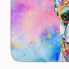 Caroline's Treasures French Bulldog Hippie Dawg Memory Foam Kitchen Mat Machine Washable Anti-Fatigue Mat Cushion Comfort Bath Mat or Kitchen Rug view 4