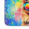 Caroline's Treasures Pomeranian Hippie Dawg Memory Foam Kitchen Mat Machine Washable Anti-Fatigue Mat Cushion Comfort Bath Mat or Kitchen Rug view 4