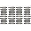 MAGICLULU Hanger Sponge Covers 100 Pcs Anti-Skid Foam Hanger Strips Lightweight Non-Slip Protective Covers for Clothes Hangers Home Closet Organization 14.96X2.75X0.23In view 1