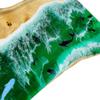 Coastal Ocean Sea Aquarium Marine Epoxy Table, Hand Crafted Table, Whale Table, Handmade Ocean Themed Blue Table, Coffee Table, Dining Table, Home Decor (24x36 inch, Only Table Top) view 4