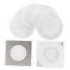 PRETYZOOM Decorative Covers Set of 5 Easy to Install Round Plastic Cover for Air Conditioner Holes view 3
