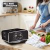 Kathyboom Black Cat Indoor Grill Cover Anti Greasy Covers for Small Kitchen Appliance Durable Covers Compatible with Sandwich Maker Grill Pan Electric Griddle view 4