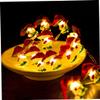 MAGICLULU Led Mushroom String Lights Festival Decorative Lights for Parties Gardens and Home Decor Battery Operated Warm Atmosphere view 2