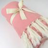 HonestBaby Extra Large Throw Beach Towel, 100% Organic Cotton for Baby Boys, Girls, Unisex, Pink Pineapple, One Size view 4
