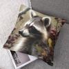 NTVOWPZO 2PCS Throw Pillow Covers 16"x16" Square Pillowcases Covers Animals on Tree Soft Pillowcases Modern Farmhouse Home Decor Sofa Cushions Covers for Couch Bed Living Room view 4