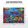 Bedbliss Sea Turtle Dish Drying Mat, Microfiber Design,Absorbent And Versatile Kitchen Essential 18x24 inch view 3