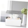 Amosfun 1pc Elegant Tissue Box Holder Stylish Napkin Case for Home Office for Bathroom Living Room Automotive Use Unique and Tissue Storage view 4