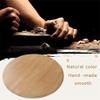 30in 40in Dining Table Turntable Rotating Lazy Susan Turntable Tabletop Rotating Serving Tray Round Countertop Serving Plate, Smooth, Easy to Clean (Color : Log, Size : 100cm/40inch) view 4