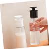 Amosfun 2pcs Refillable Lotion Dispenser with Pump Portable Hand Soap Bottle for Travel Easy-Fill Pump Containers Black and White for Soap Shampoo and Lotion view 3