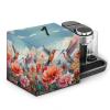 Eheartsgir Hummingbird Flower Cocktail Maker Dust Protection Cover Scratches & Water Resistant Straws Cocktail Capsule Organizer Bag with Pockets Pressure Cooker Cover for Home Decor view 1