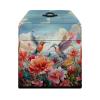 Eheartsgir Hummingbird Flower Cocktail Maker Dust Protection Cover Scratches & Water Resistant Straws Cocktail Capsule Organizer Bag with Pockets Pressure Cooker Cover for Home Decor view 2